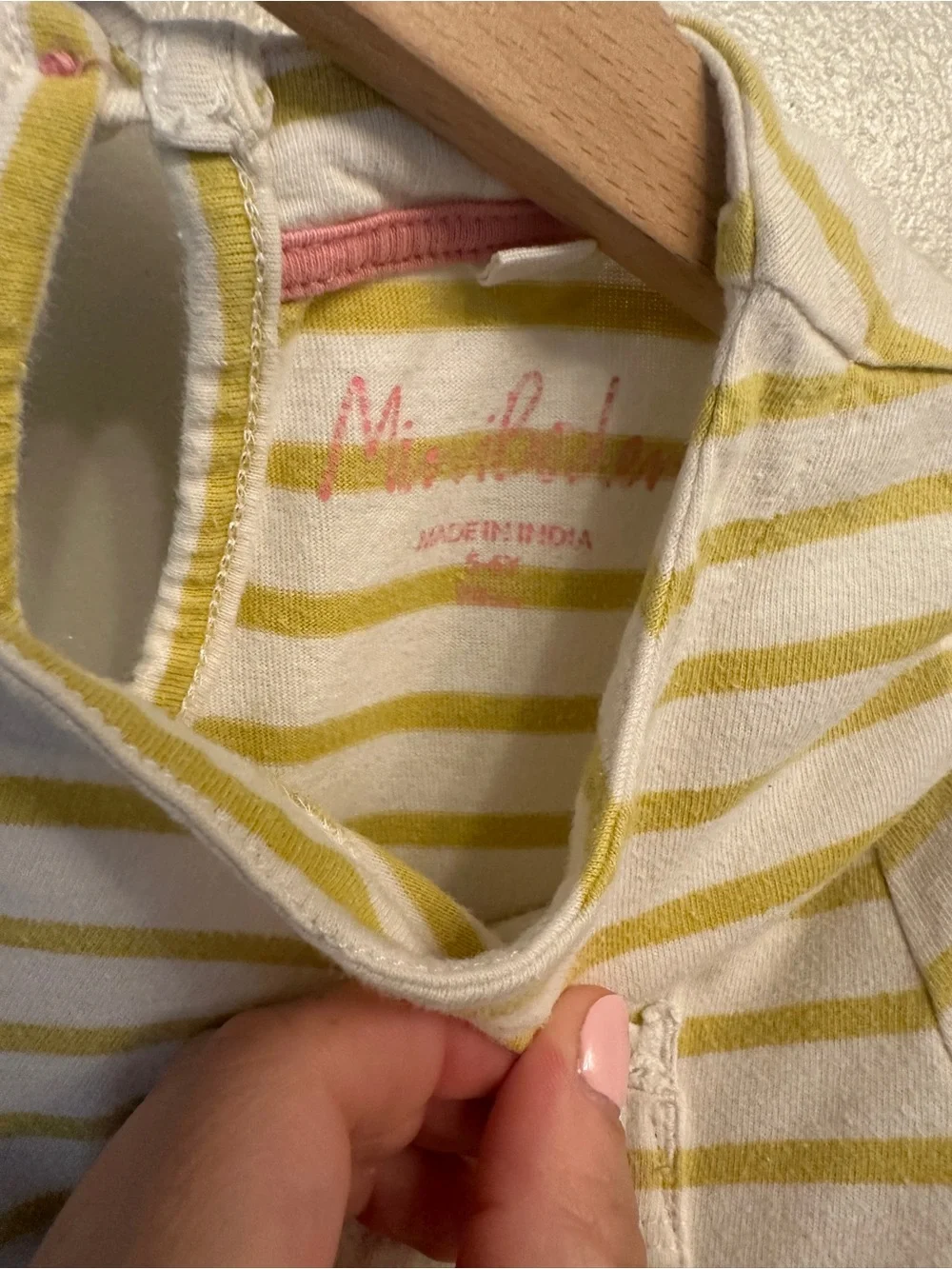 Mini Boden small stain